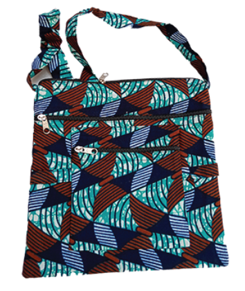 TWIN 5 KITENGE BAG(LARGE)